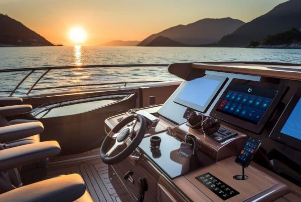 Smart Boat Dashboard With Cruzo Panel